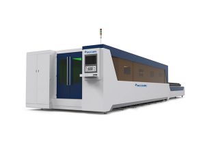 ෆයිබර් ලේසර් කැපුම් යන්ත්රය 500-6000W 2.5g දක්වා ඉහළ ත්වරණයක් සහිතව