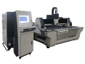 cnc ලෝහ ෆයිබර් ලේසර් කැපුම් යන්ත්රය කාබන් වානේ සඳහා ඉහළ කැපුම් වේගය