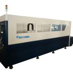 cnc පාලක ෆයිබර් ලේසර් පයිප්ප කැපීමේ යන්ත්රය, රිදී ෆයිබර් ඔප්ටික් ලේසර් කටර්